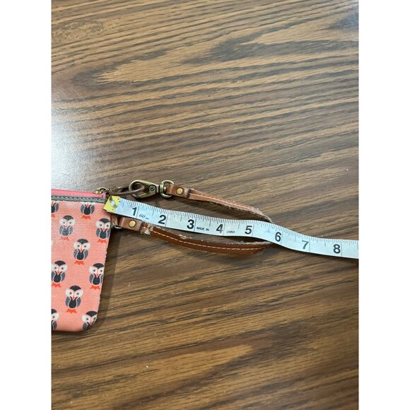 Fossil owl mini credit card holder change purse small bag - Picture 8 of 12